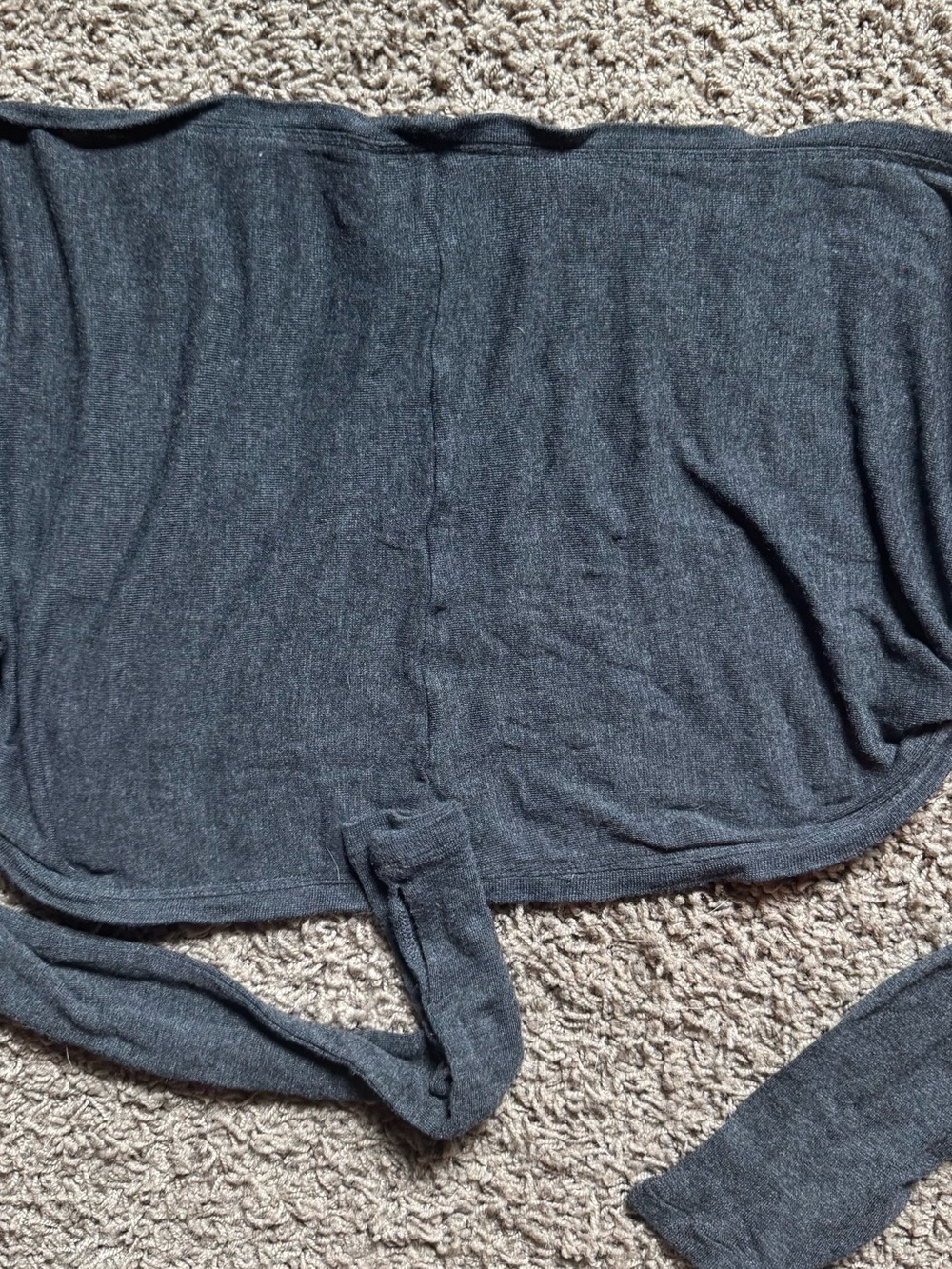 CAbi arm shrug Women's Gray Shrug - Long Sleeve XL - Picture 6 of 6